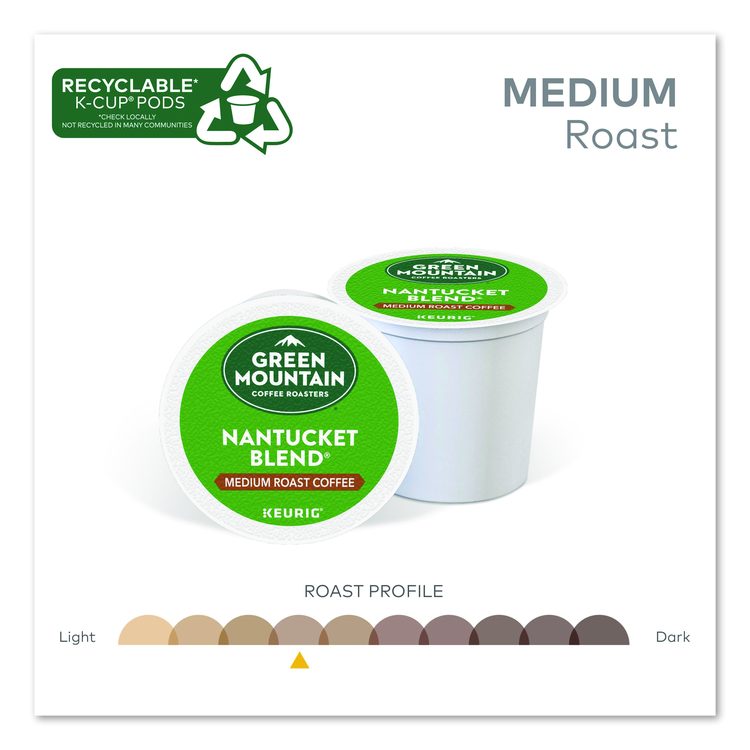 Nantucket Blend Coffee K-Cups, 96/Carton