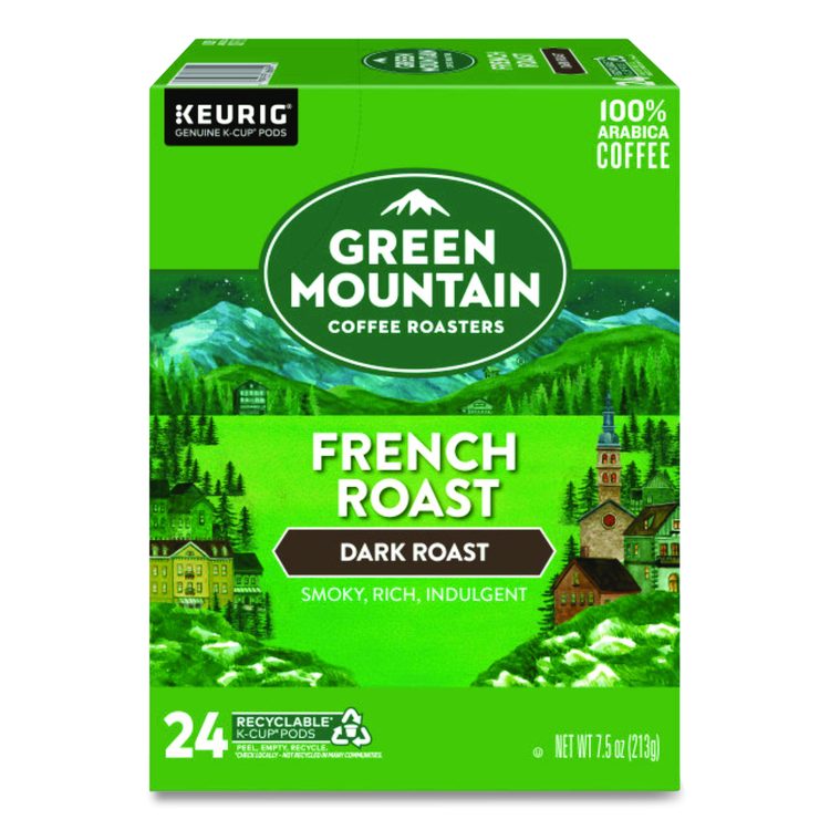 French Roast Coffee K-Cups, 24/Box