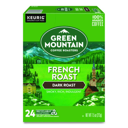 French Roast Coffee K-Cups, 24/Box