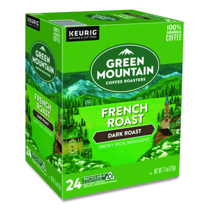 French Roast Coffee K-Cups, 24/Box