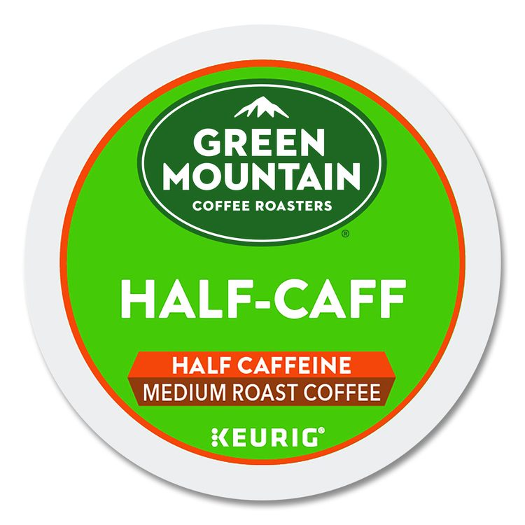 Half-Caff Coffee K-Cups, 96/Carton