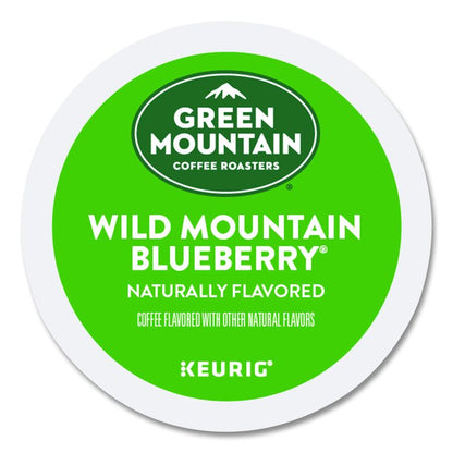 Fair Trade Wild Mountain Blueberry Coffee K-Cups, 24/Box