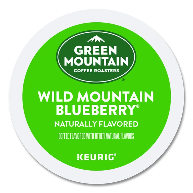 Fair Trade Wild Mountain Blueberry Coffee K-Cups, 96/Carton