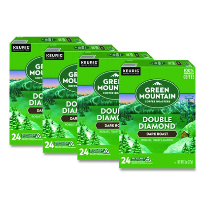 Double Black Diamond Extra Bold Coffee K-Cups, 96/Carton