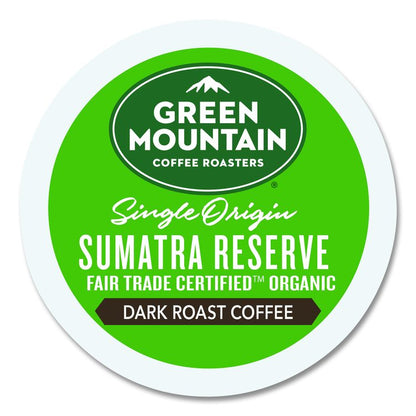 Fair Trade Organic Sumatran Extra Bold Coffee K-Cups, 24/Box