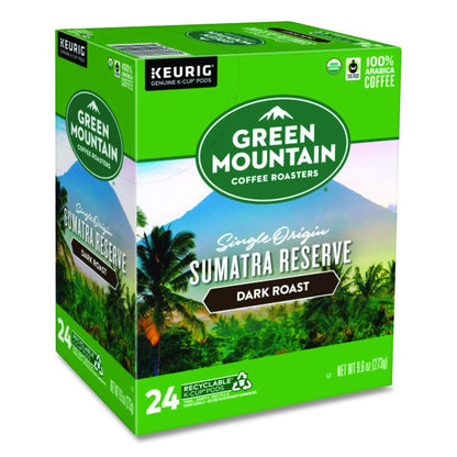 Fair Trade Organic Sumatran Extra Bold Coffee K-Cups, 96/Carton
