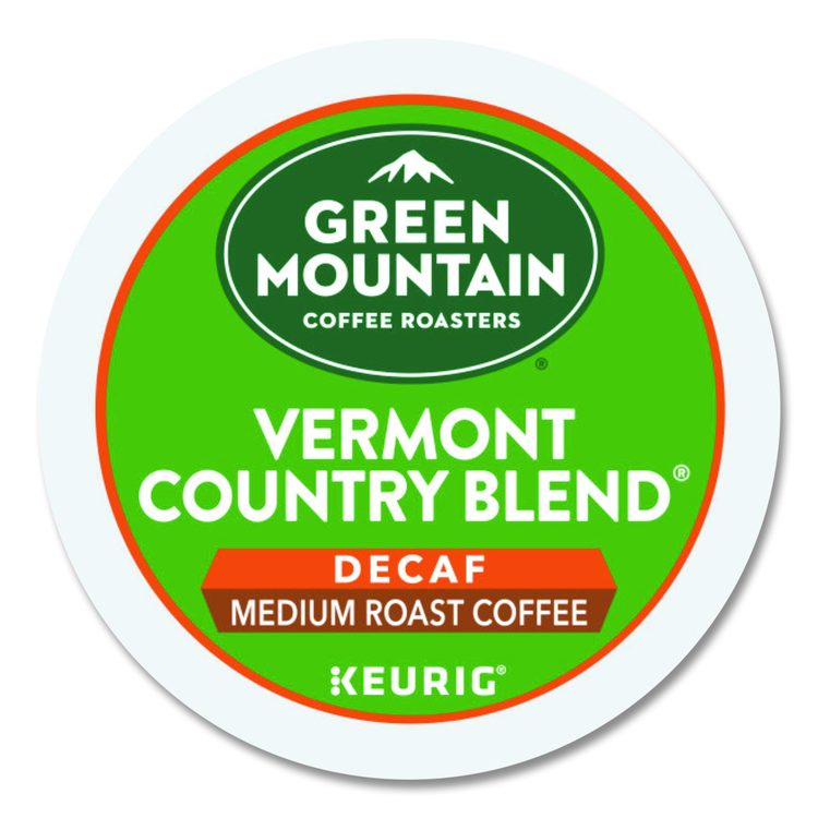 Vermont Country Blend Decaf Coffee K-Cups, 96/Carton