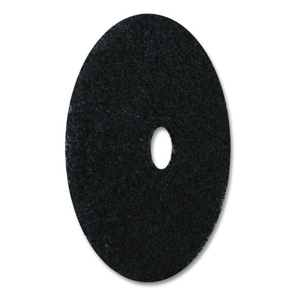 Stripping Pad, 16" Diameter, Black, 5/Carton