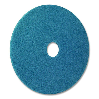 Cleaner Pads, 13", Blue, 5/Carton