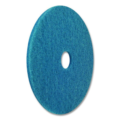 Cleaner Pads, 13", Blue, 5/Carton