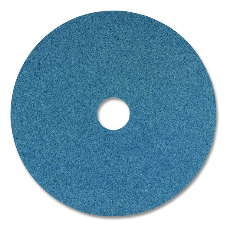 Cleaner Pads, 13", Blue, 5/Carton