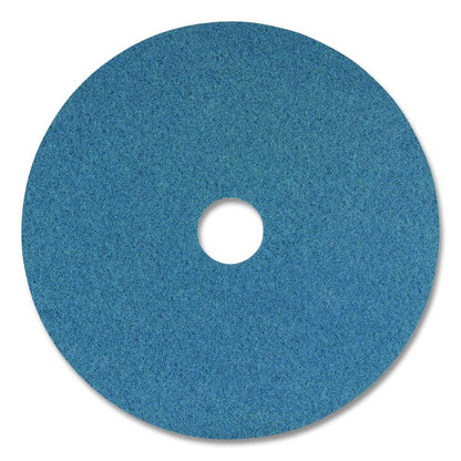 Cleaner Pads, 13", Blue, 5/Carton