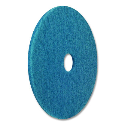 Cleaner Pads, 17", Blue, 5/Carton