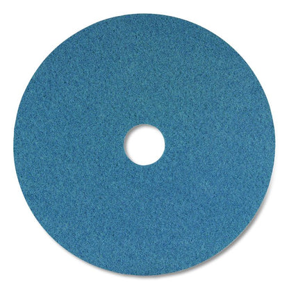 Cleaner Pads, 17", Blue, 5/Carton