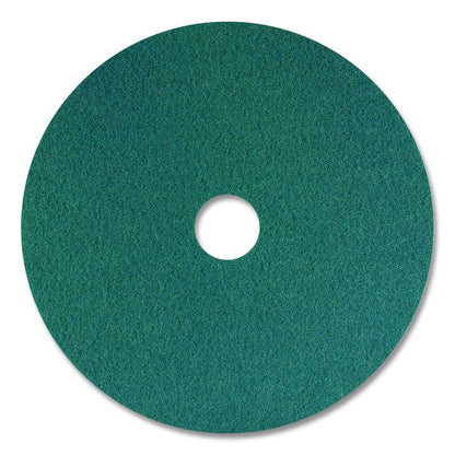 SmartScrub Floor Pad, 20" Diameter, Blue/Yellow, 5/Carton