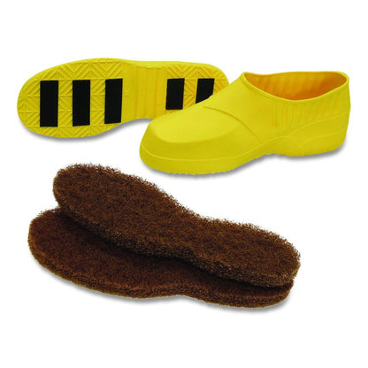 Stripping Boots, Extra Large, Yellow/Brown, One Pair