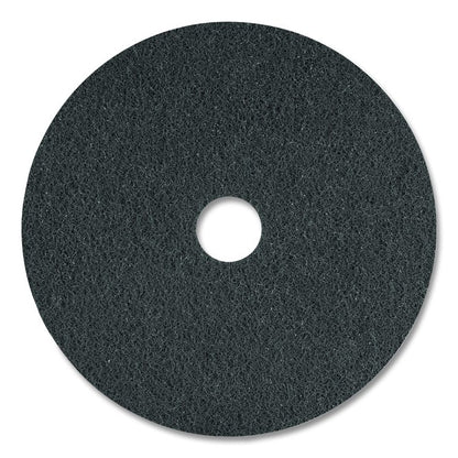Titan Stripping Pad, 20" Diameter, Gray, 5/Carton
