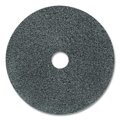 Black Diamond 800 Grit Deep Cleaning Pad, 20" Diameter, Black/Gray, 2/Carton