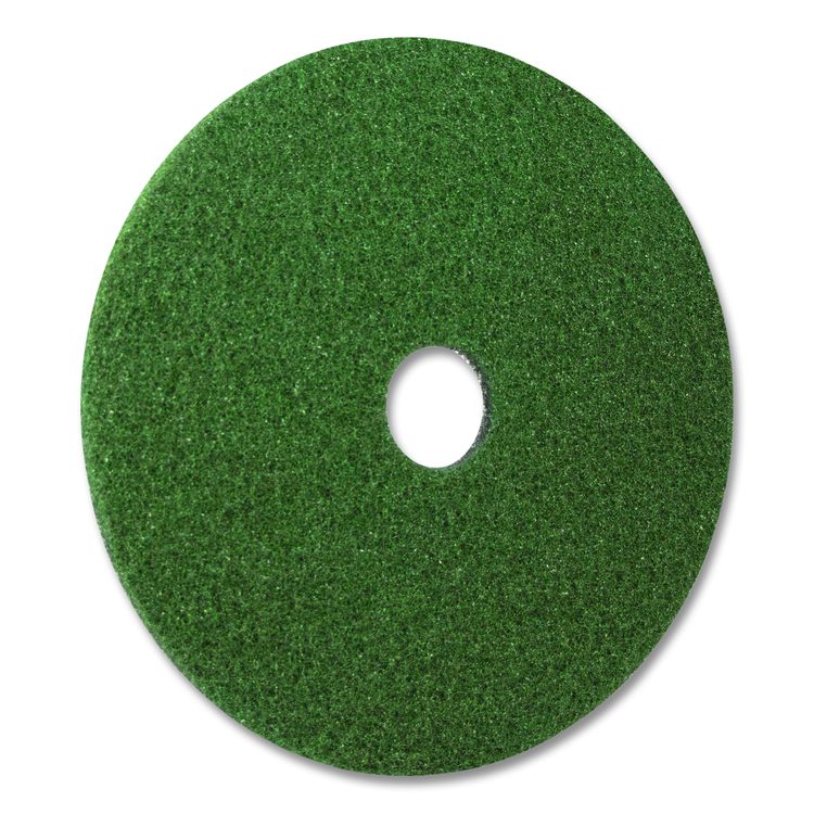 Black Diamond 3000 Grit Diamond Pad, 13" Diameter, Black/Green, 2/Carton