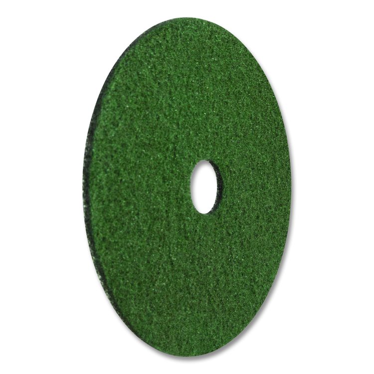 Black Diamond 3000 Grit Diamond Pad, 13" Diameter, Black/Green, 2/Carton