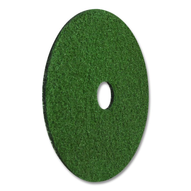 Black Diamond 3000 Grit Diamond Pad, 14" Diameter, Black/Green, 2/Carton