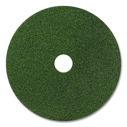 Black Diamond 3000 Grit Diamond Pad, 14" Diameter, Black/Green, 2/Carton