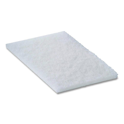 92-98 Light Duty Hand Pad, 6 x 9, White, 20/Carton
