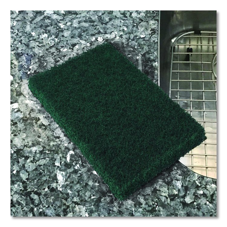 94-86 X-Heavy Duty Hand Pad, 6 x 9, Green, 15/Carton