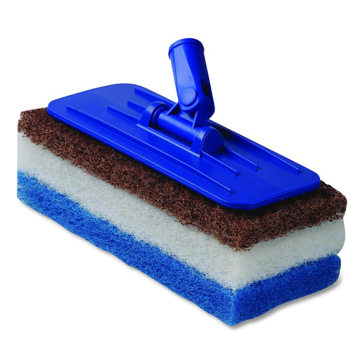 Octopus Threaded Holder Kit, 9 x 3.75, Royal Blue, 4/Carton