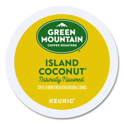Island Coconut Coffee K-Cup Pods, 96/Carton