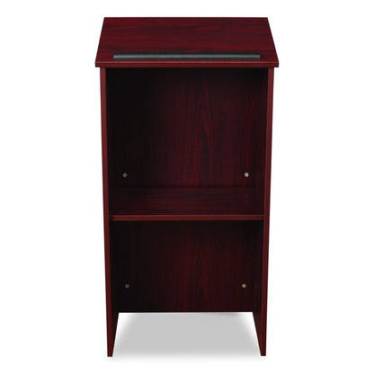 Full Floor Lectern, 23 x 16 x 46.5, Mahogany