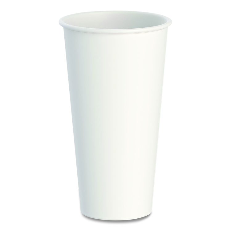 Thermoguard Insulated Paper Hot Cups, 20 oz, White Sustainable Forest Design, 600/Carton