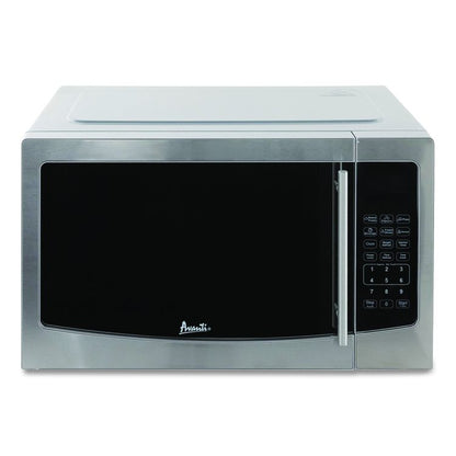 1.1 cu ft Compact Microwave Oven, 1,000 W, Mirror-Finish