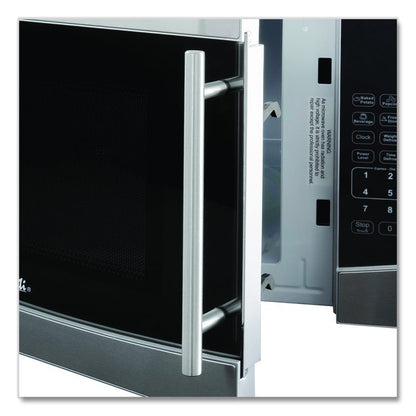 1.1 cu ft Compact Microwave Oven, 1,000 W, Mirror-Finish