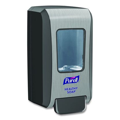 FMX-20 Soap Push-Style Dispenser, 2,000 mL, 6.5 x 4.65 x 11.86, Graphite/Chrome, 6/Carton