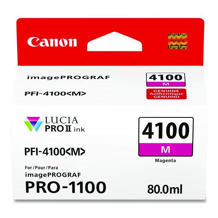 6779C002AA (PFI-4100) High-Yield Ink, Magenta