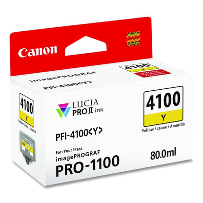 6780C002AA (PFI-4100) High-Yield Ink, Yellow