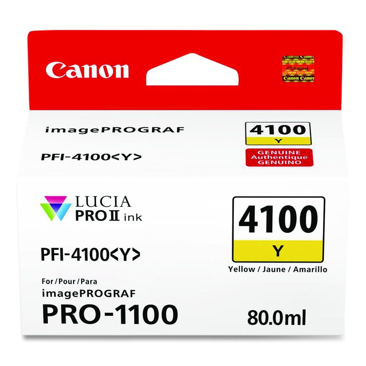 6780C002AA (PFI-4100) High-Yield Ink, Yellow
