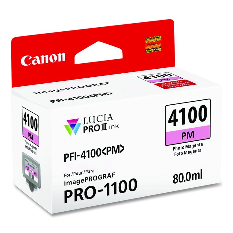 6782C002AA (PFI-4100) High-Yield Ink, Photo Magenta