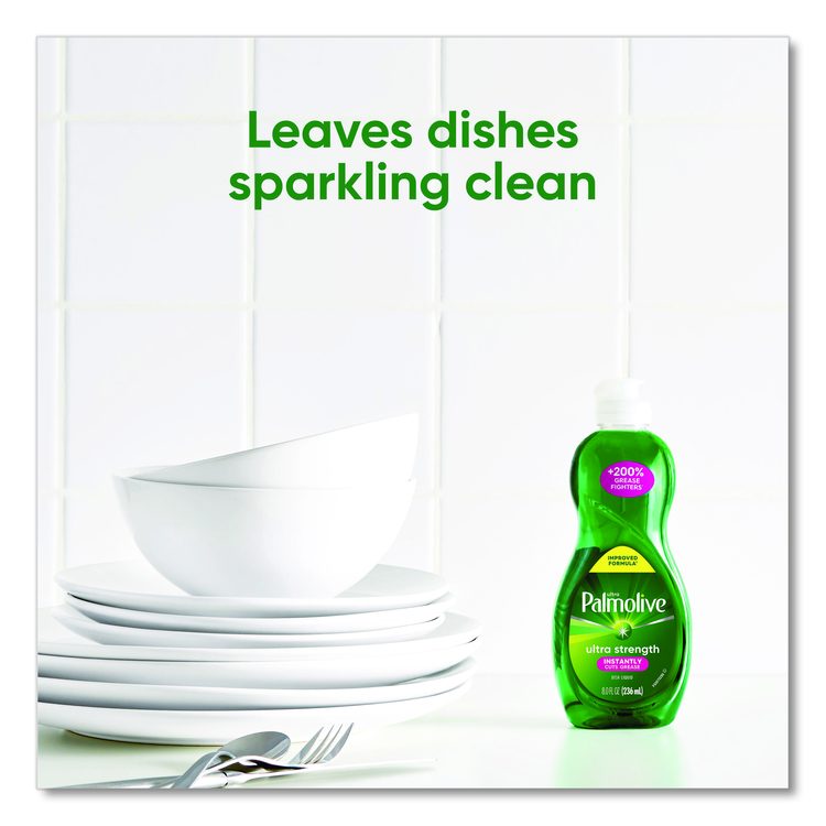Dishwashing Liquid, Fresh Scent, 8 oz. Bottle, 16/Carton