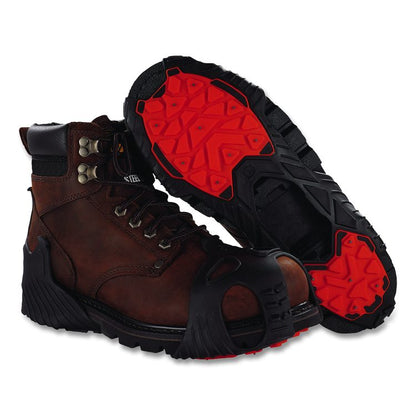 TREX 6306 Ice Traction Cleats, Large, Black, Pair