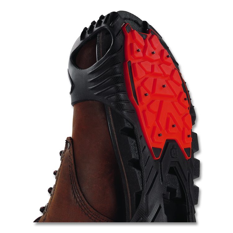 TREX 6306 Ice Traction Cleats, Large, Black, Pair