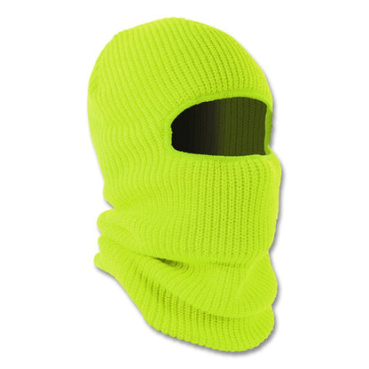 N-Ferno 6829 Freezer Balaclava Face Mask, Acrylic, One Size Fits Most, Lime