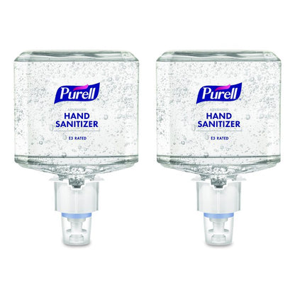 Food Processing Advanced Hand Sanitizer E3 Gel, 1,200 mL Bottle, Fragrance-Free, For ES6 Dispensers, 2/Carton