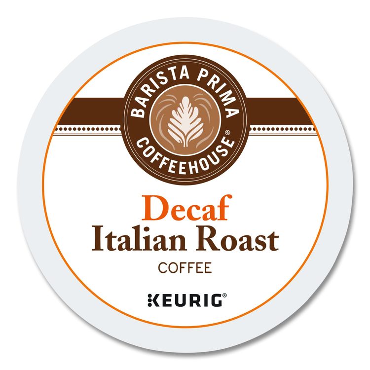 Decaf Italian Roast Coffee K-Cups, 24/Box