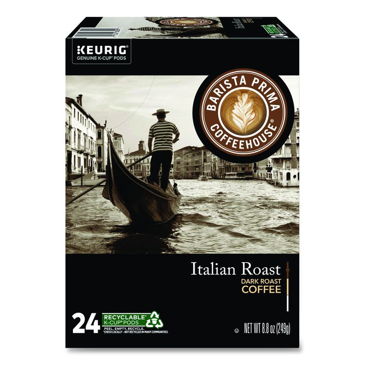 Italian Roast K-Cups Coffee Pack, 24/Box