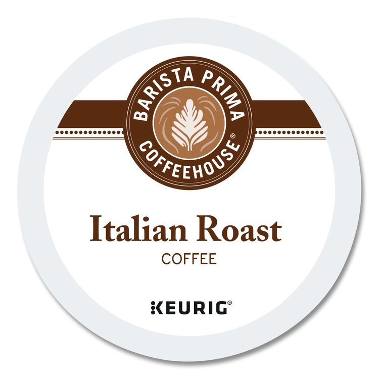 Italian Roast K-Cups Coffee Pack, 24/Box, 4 Box/Carton