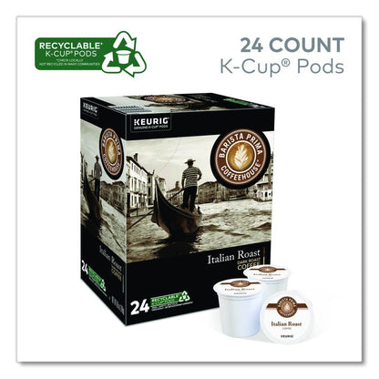 Italian Roast K-Cups Coffee Pack, 24/Box, 4 Box/Carton