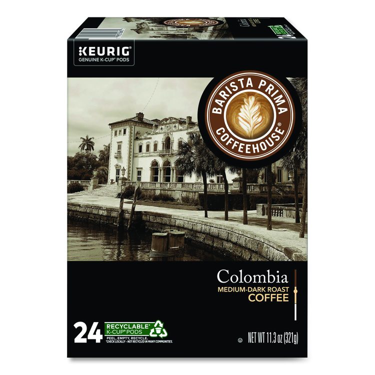 Colombia K-Cups Coffee Pack, 24/Box