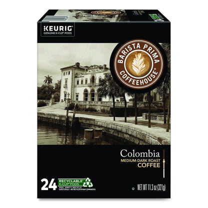 Colombia K-Cups Coffee Pack, 24/Box